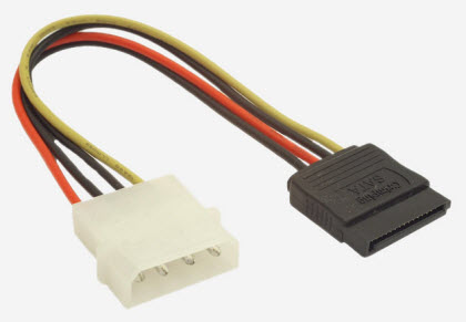 Переходник с molex на sata